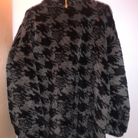 Fuzzy Zip Up - Picture 2 of 3